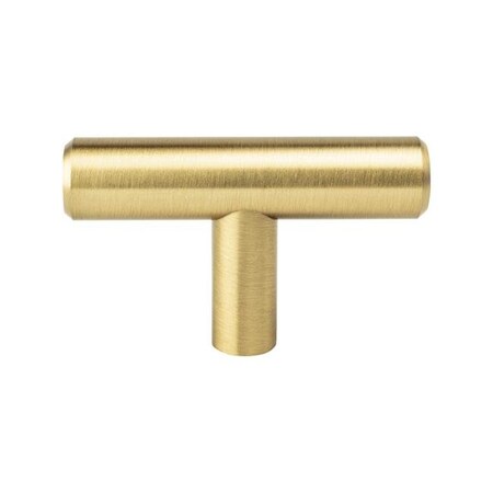 Berenson Berenson 0829-2MDB-P Tempo Knob - Modern Brushed Gold 0829-2MDB-P